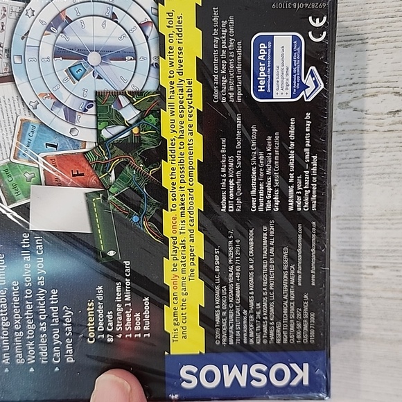 Exit The Game The Stormy Flight Kosmos escape room game play at home NEW - Picture 6 of 8